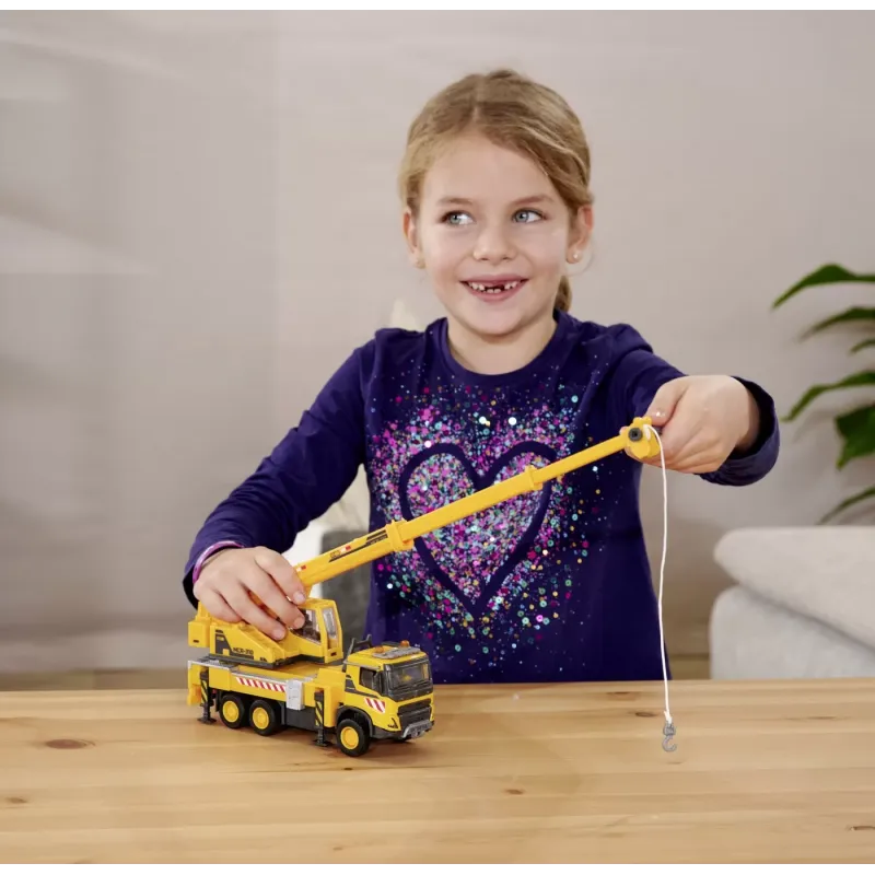 MAJORETTE VOLVO CAMION CU MACARA