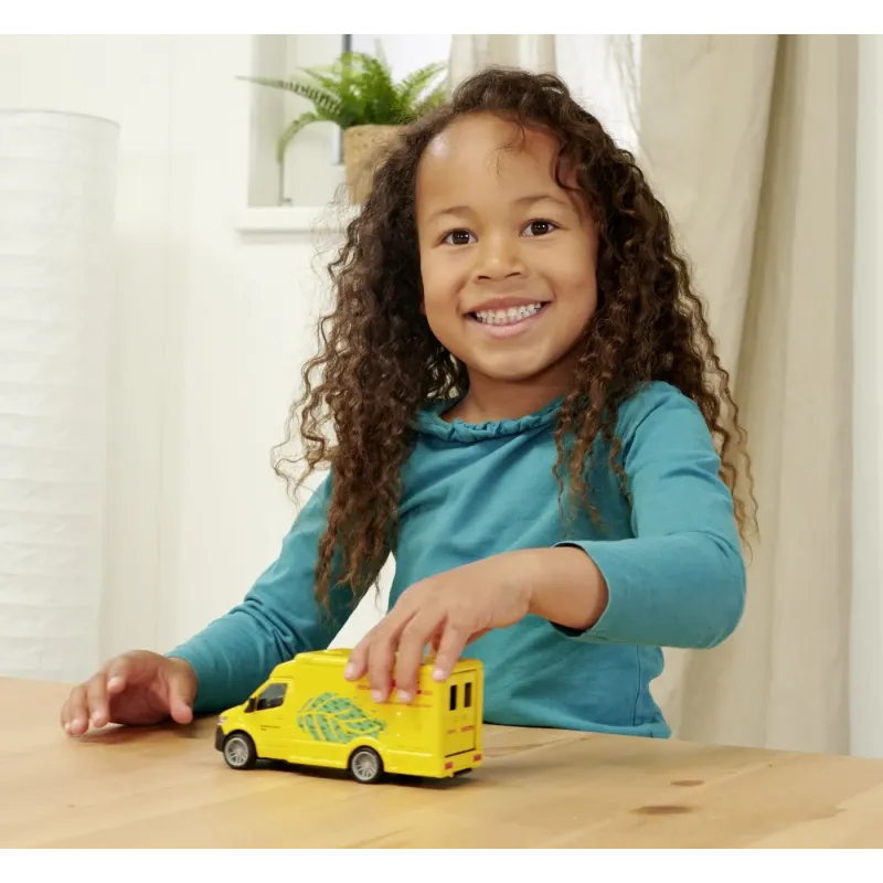 MAJORETTE TRANSPORTOR MERCEDES BENZ DHL