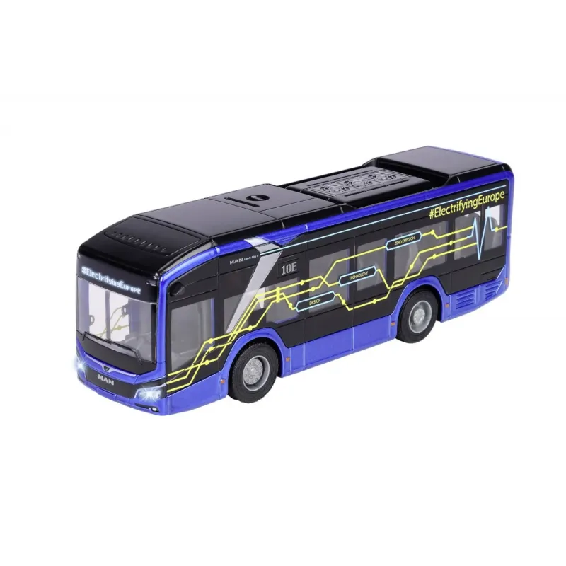 MAJORETTE AUTOBUZ ELECTRIC MAN LION S CITY 10E 22CM