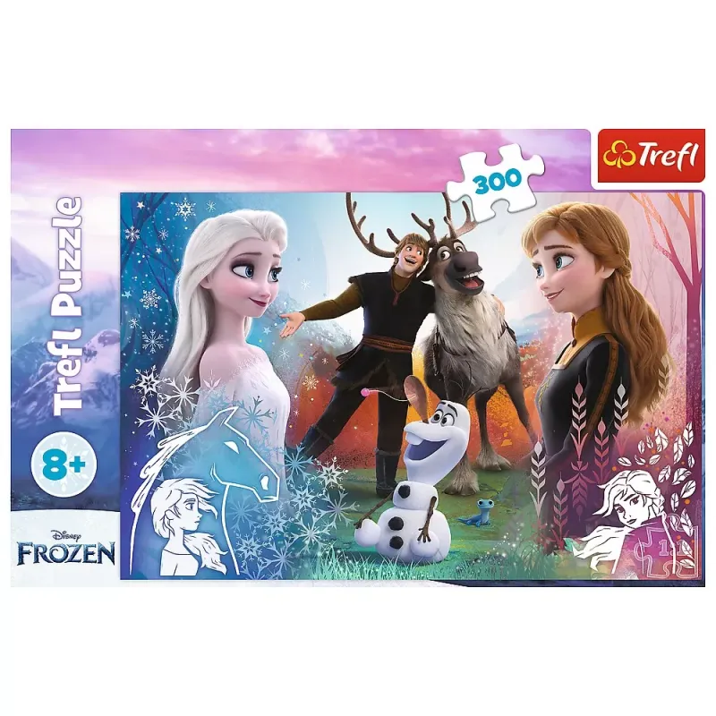 PUZZLE TREFL 300 DISNEY FROZEN 2 MAGIA