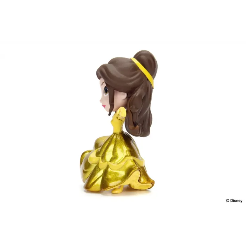 JADA - FIGURINĂ DISNEY - Printesa Belle cu rochita aurie - 10cm