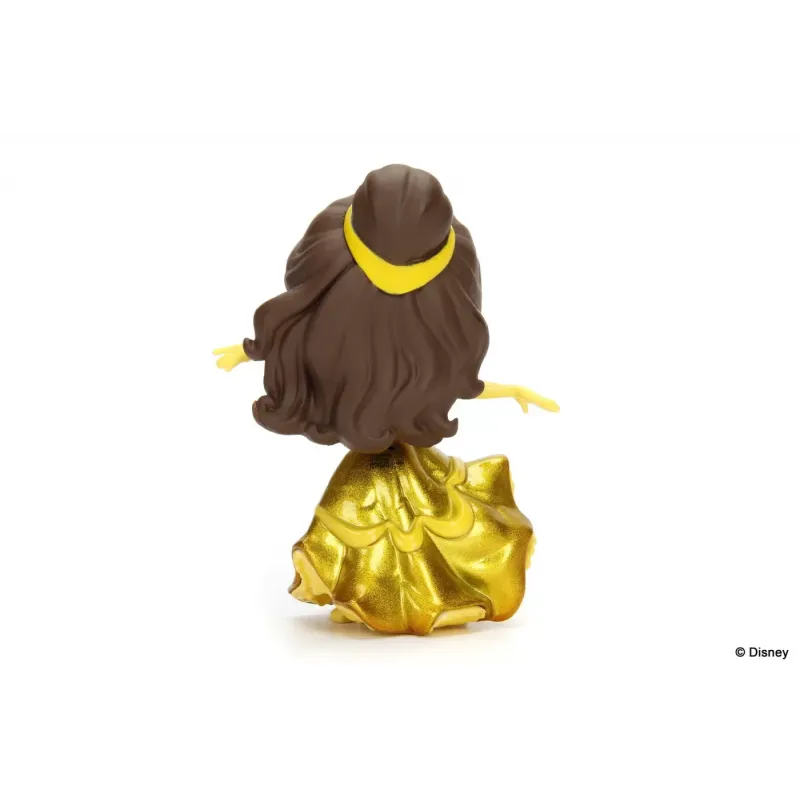 JADA - FIGURINĂ DISNEY - Printesa Belle cu rochita aurie - 10cm