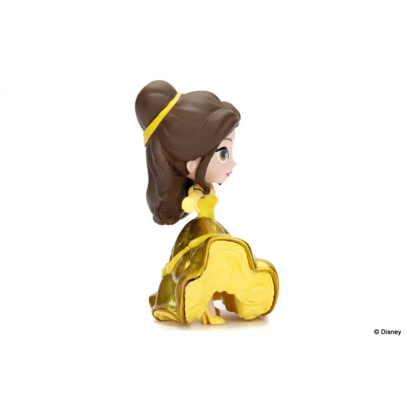 JADA - FIGURINĂ DISNEY - Printesa Belle cu rochita aurie - 10cm