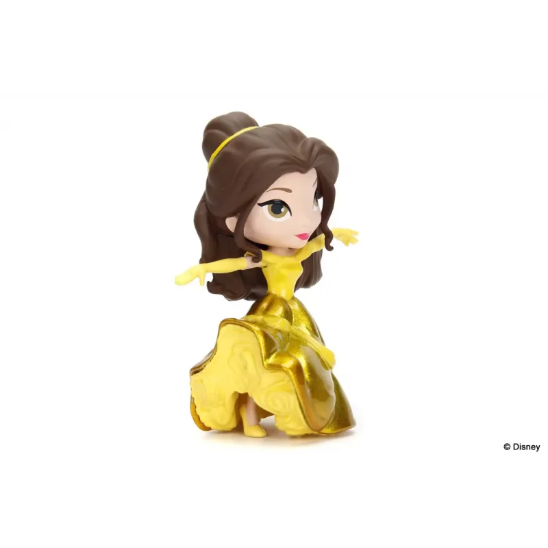 JADA - FIGURINĂ DISNEY - Printesa Belle cu rochita aurie - 10cm