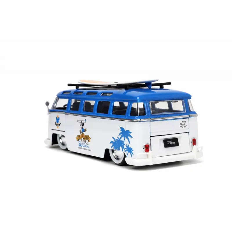 Set figurină + machetă auto Jada - DISNEY Mickey Mouse + Volkswagen T1 BUS [1:24 ]