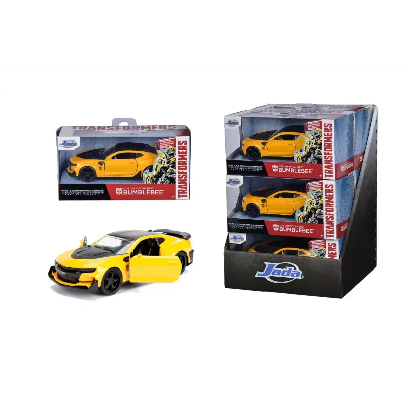 Machetă auto Jada - TRANSFORMERS 2016 CHEVY CAMARO (Bumblebee) [1:32]