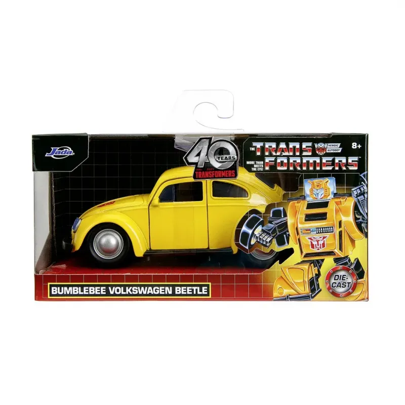 Machetă auto Jada - TRANSFORMERS Volkswagen Beetle (Bumblebee) [1:32]