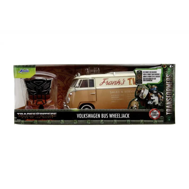 Machetă auto Jada - TRANSFORMERS Volkswagen Bus Wheeljack [1:24]