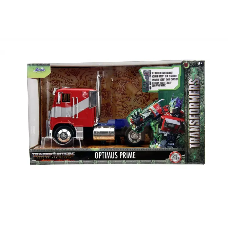 Machetă auto Jada - TRANSFORMERS T7 Optimus Prime Big Rig 1:24
