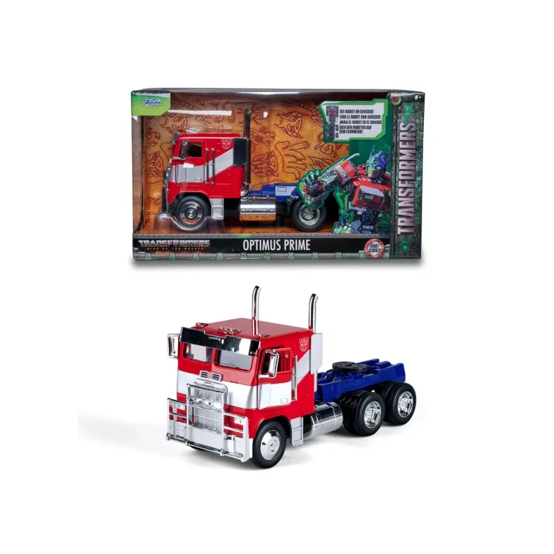 Machetă auto Jada - TRANSFORMERS T7 Optimus Prime Big Rig 1:24