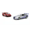 Set machete auto Jada -  FAST AND FURIOUS Nissan Skyline GTR R34 / Mitsubishi Lancer Evolution IX (Brian / Sean) [1:32]