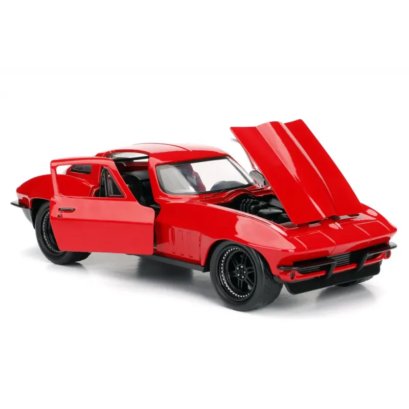 Machetă auto Jada - FAST AND FURIOUS 1966 CHEVY CORVETTE (Letty) [1:24]