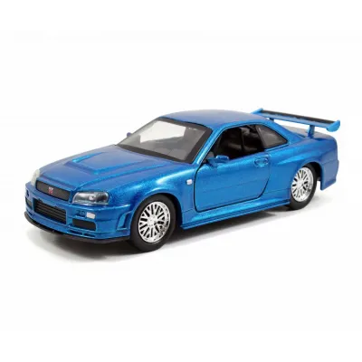 Set machete auto Simba - FAST & FURIOUS NISSAN SKYLINE GT-R BNR34 (Brian) [1:32]