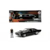 Set figurină + machetă auto Jada - FAST AND FURIOUS Dom + Dodge Charger 1970 [1:24]