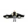 Set figurină + machetă auto Jada - FAST AND FURIOUS Dom + Dodge Charger 1970 [1:24]