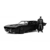 Set figurină + machetă auto Jada - DC Comics - Batman + Batmobile [1:24]