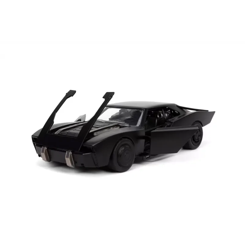 Set figurină + machetă auto Jada - DC Comics - Batman + Batmobile [1:24]