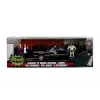 JADA BATMAN SET MAȘINUȚĂ METALICĂ BATMOBILE  1:24 ȘI 4 FIGURINE