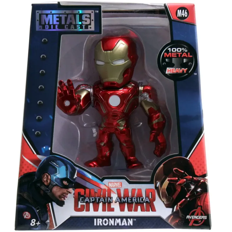 MARVEL FIGURINĂ METALICĂ IRON MAN 10CM