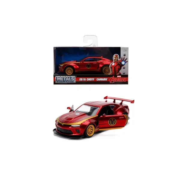 Machetă auto Jada - IRON MAN 2016 CHEVY CAMARO SS [1:32]