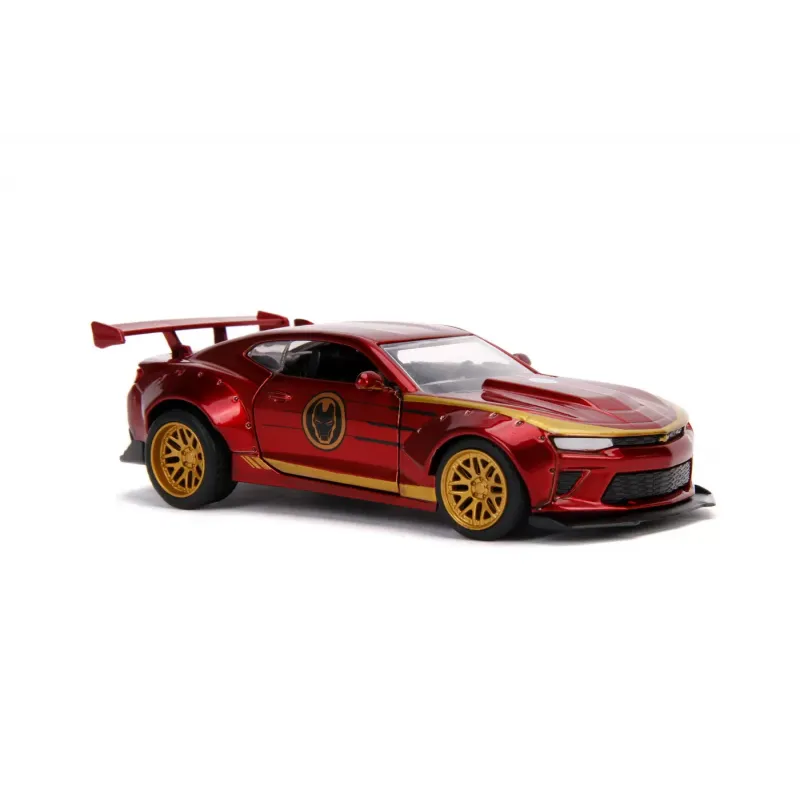 Machetă auto Jada - IRON MAN 2016 CHEVY CAMARO SS [1:32]