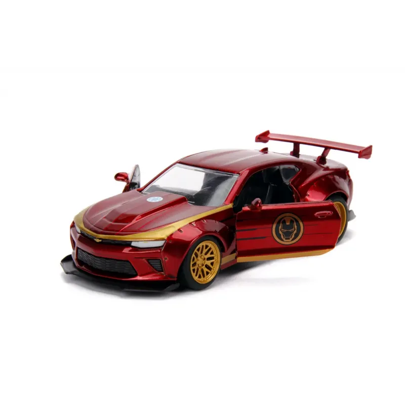 Machetă auto Jada - IRON MAN 2016 CHEVY CAMARO SS [1:32]
