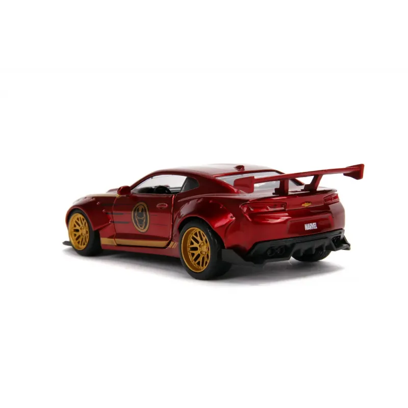 Machetă auto Jada - IRON MAN 2016 CHEVY CAMARO SS [1:32]