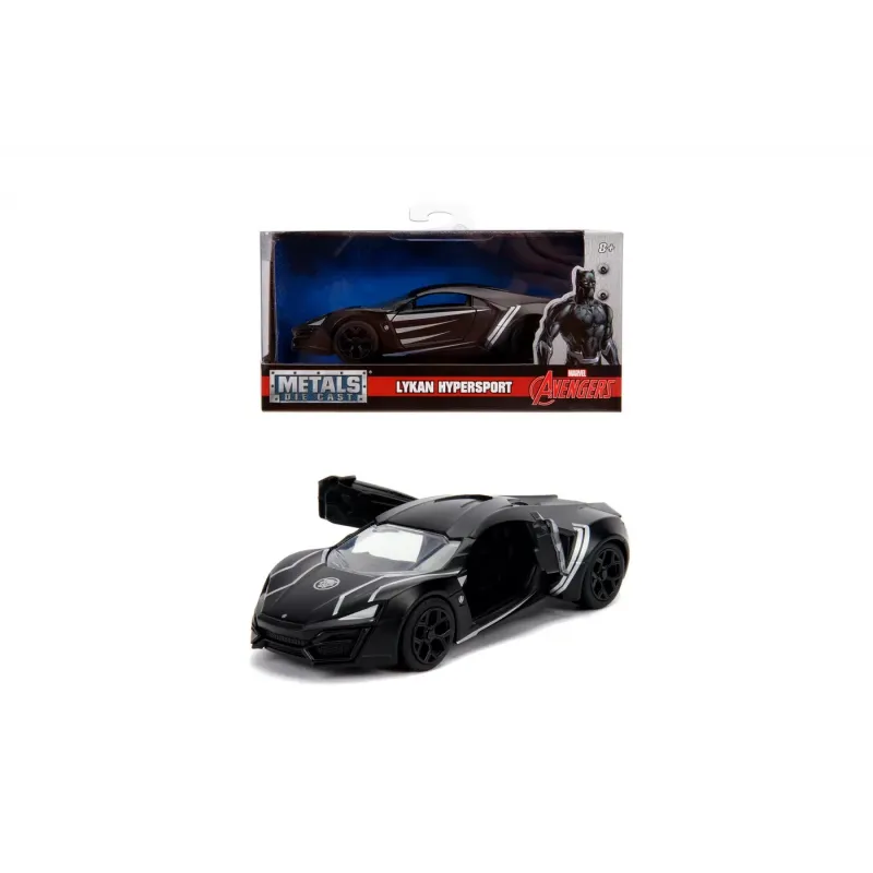 Machetă auto Jada - BLACK PANTHER Lykan Hypersport [1:32]