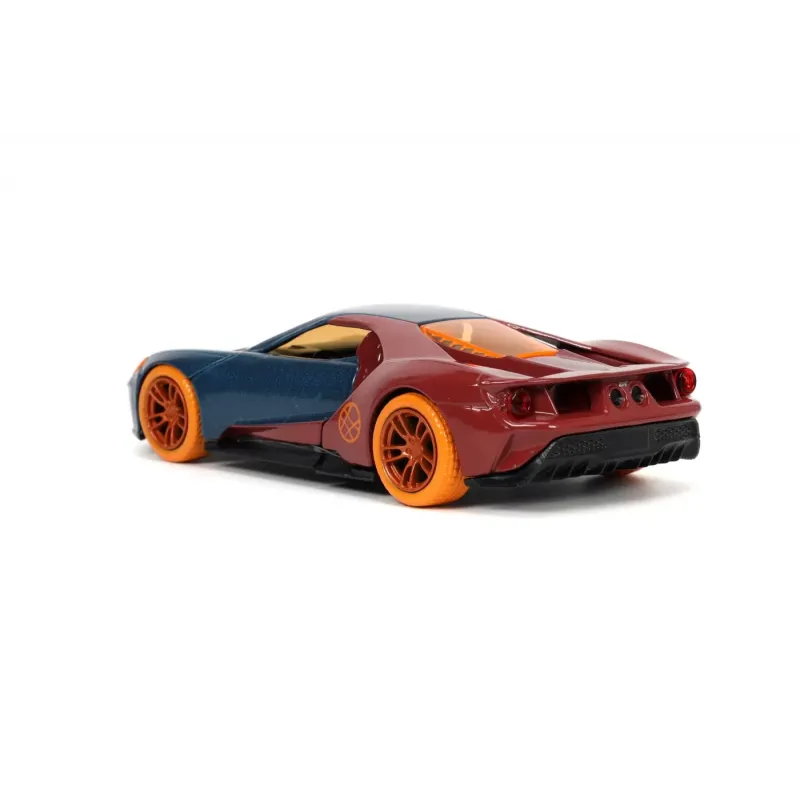 Set figurină + machetă auto Jada - Doctor Strange + FORD GT [1:32]
