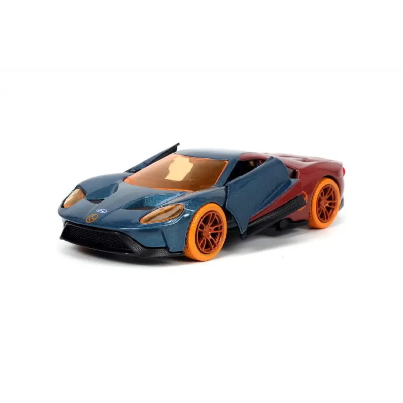 Set figurină + machetă auto Jada - Doctor Strange + FORD GT [1:32]