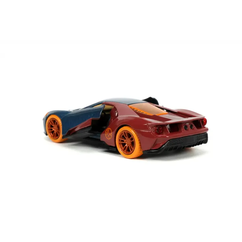 Set figurină + machetă auto Jada - Doctor Strange + FORD GT [1:32]