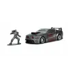 Set figurină + machetă auto Jada - MARVEL War Machine + Ford Mustang [1:32]