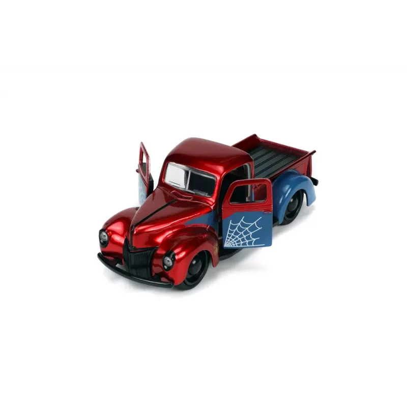 Set figurină + machetă auto Jada - MARVEL Spiderman + FORD PICK UP [1:32]