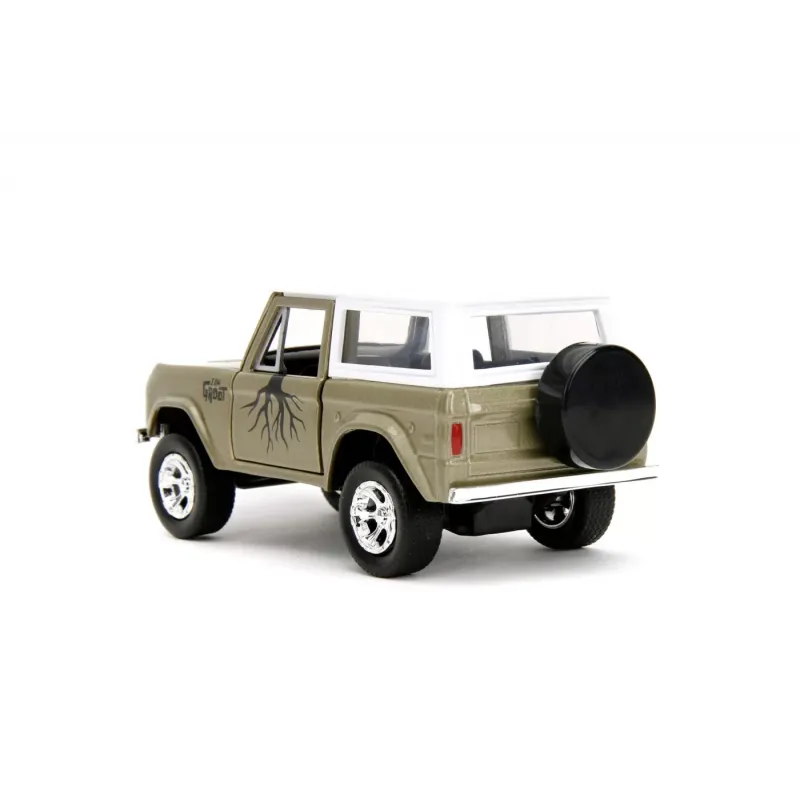 Set figurină + machetă auto Jada - MARVEL Groot + FORD Bronco