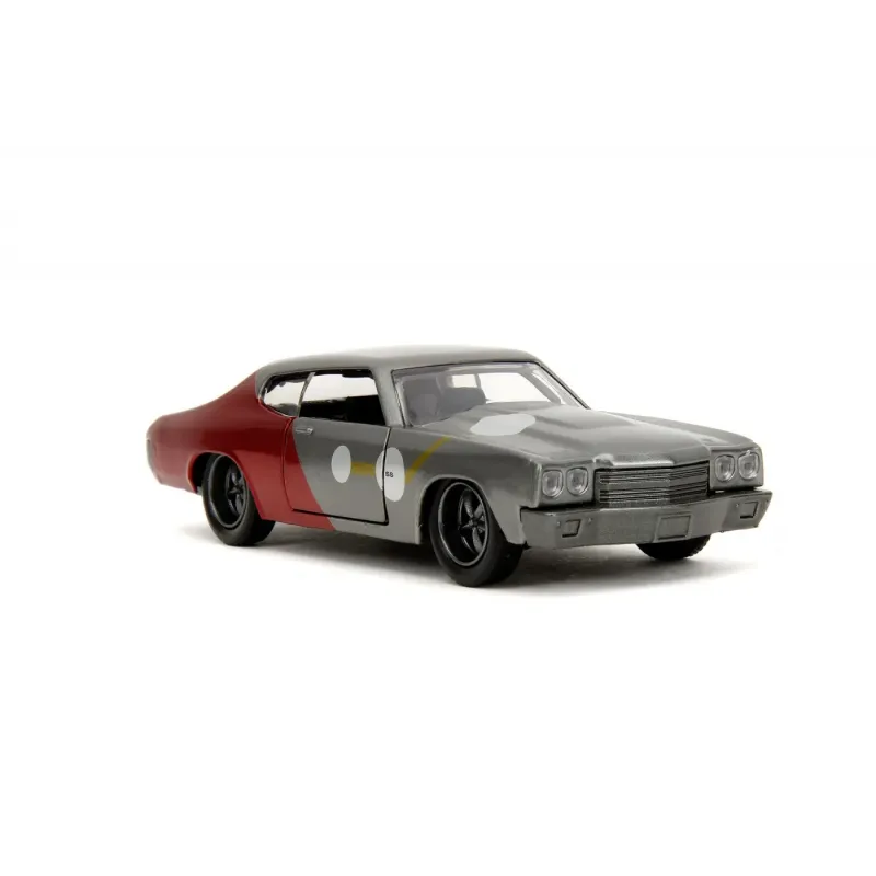 Set figurină + machetă auto Jada - MARVEL Thor Chevrolet Chevelle SS [1:32]