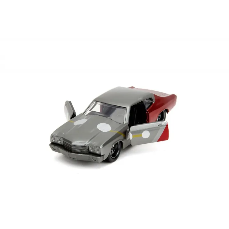 Set figurină + machetă auto Jada - MARVEL Thor Chevrolet Chevelle SS [1:32]