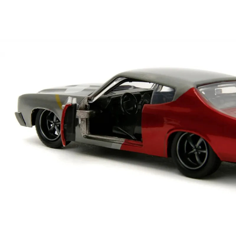 Set figurină + machetă auto Jada - MARVEL Thor Chevrolet Chevelle SS [1:32]