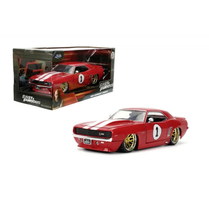 Set figurină + machetă auto Jada - MARVEL Thor Chevrolet Chevelle SS [1:32]