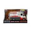 Set figurină + machetă auto Jada - MARVEL Deadpool + Taco Truck [1:24]