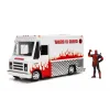 Set figurină + machetă auto Jada - MARVEL Deadpool + Taco Truck [1:24]