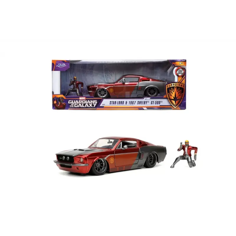 Machetă auto Jada - MARVEL FORD Mustang 1967 [1:24]