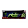 Set figurină + machetă auto Jada - MARVEL Hulk + Dodge RAM 1500 2014 [1:24]