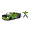 Set figurină + machetă auto Jada - MARVEL Hulk + Dodge RAM 1500 2014 [1:24]