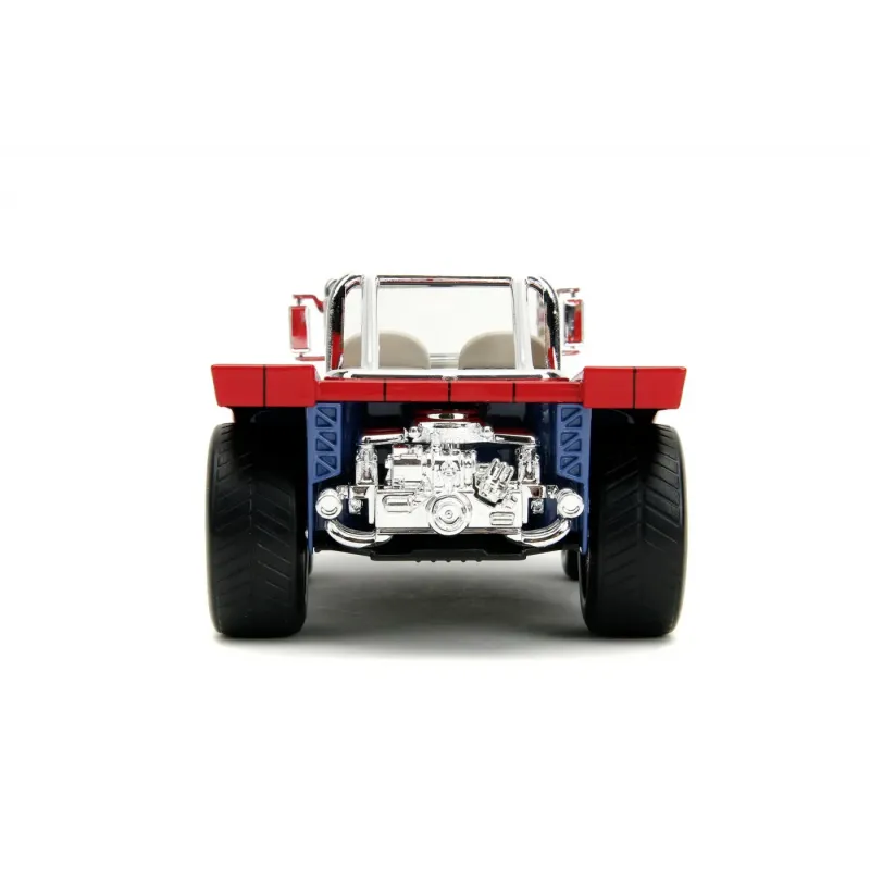 Set figurină + machetă auto Jada - Marvel Spiderman + Buggy [1:24]