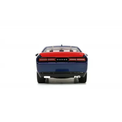 Set figurină + machetă auto Jada - Thor + Dodge Challenger SRT8 Hellcat 2015 [1:24]