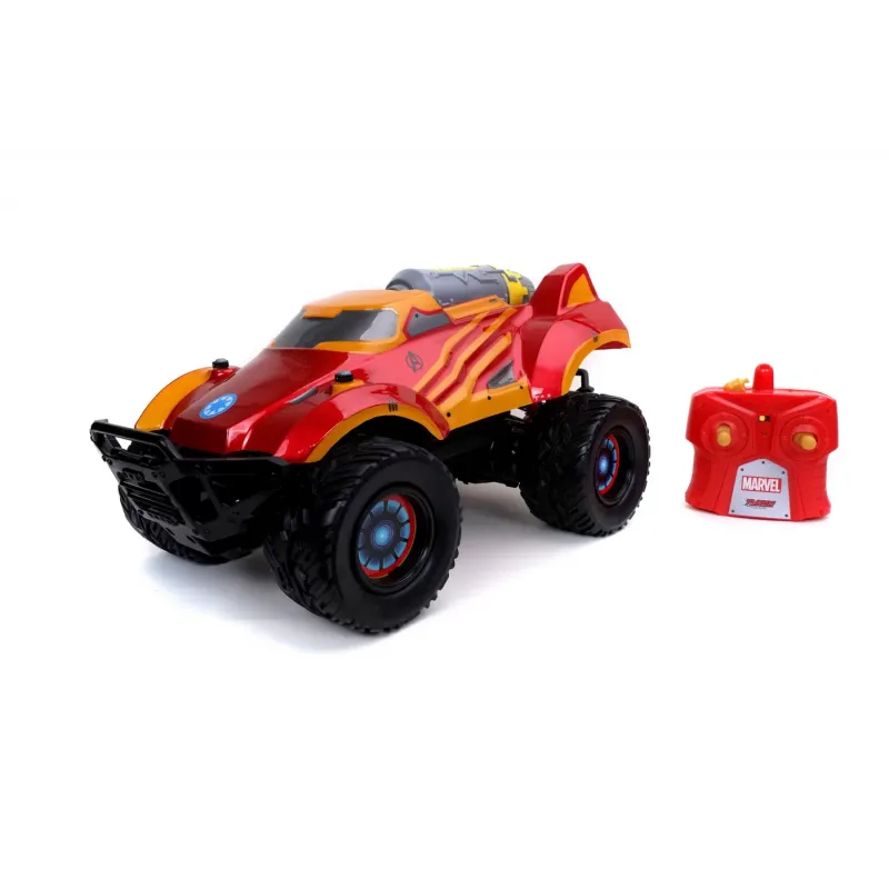 MAȘINUȚĂ CU TELECOMANDĂ MARVEL RC IRON THRUSTER SCARA 1:14