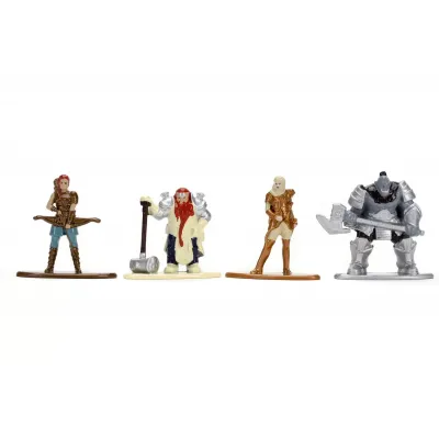 DUNGEONS DRAGONS SET 4 NANOFIGURINE 4CM