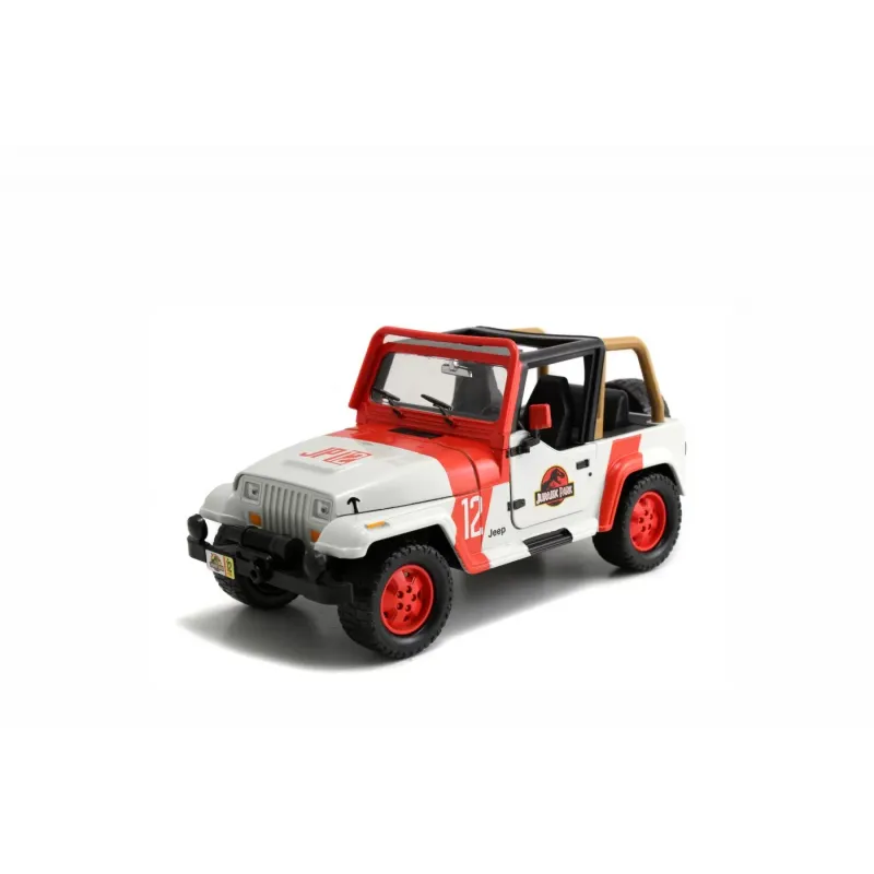 Machetă auto Jada - JURASSIC WORLD 1992 JEEP WRANGLER [1:24]