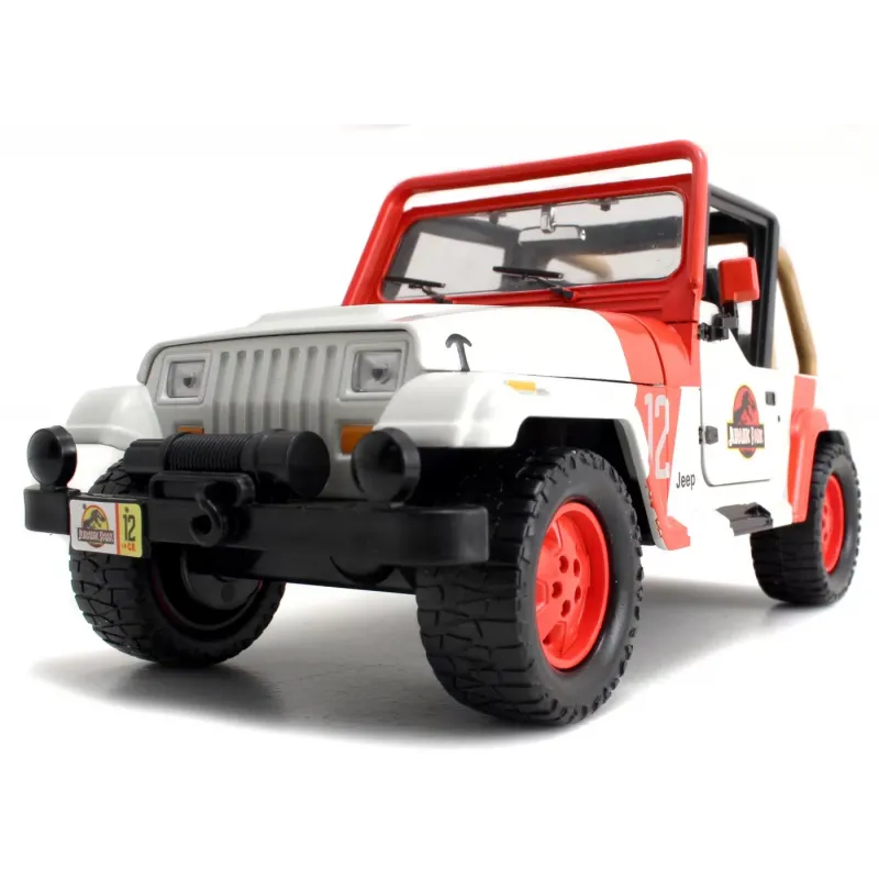 Machetă auto Jada - JURASSIC WORLD 1992 JEEP WRANGLER [1:24]