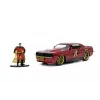 Set figurină + machetă auto Jada - DC Comics Robin + CHEVROLET Camarro 1967 [1:32]